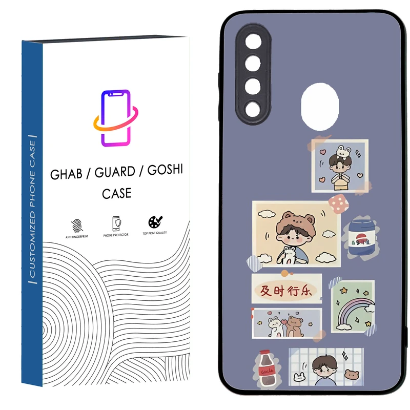 کاور قاب گارد گوشی طرح فانتزی کد 48 - TPU مناسب برای گوشی موبایل سامسونگ Galaxy A20S