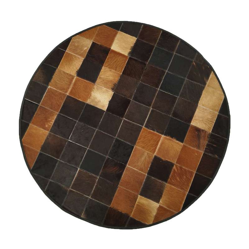 کلاژ فرش پوست و چرم کمالی مدل AD-0800