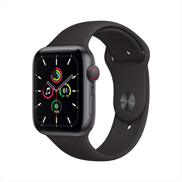 ساعت هوشمند اپل واچ سری SE مدل 40mm Aluminum Case with Sport silicone Band