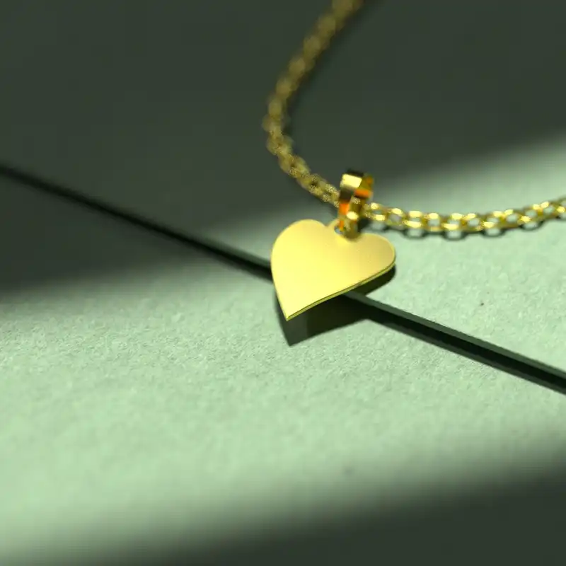 گردنبند طلا 18 عیار زنانه مدوپد مدل هندسی کد CA10807