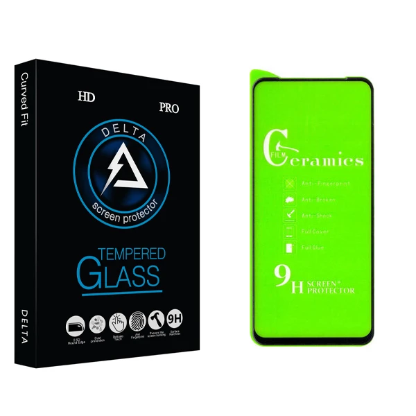 محافظ صفحه نمایش سرامیکی دلتا مدل Fit مناسب برای گوشی موبایل سامسونگ Galaxy A11