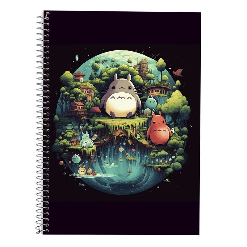 دفتر لغت 50 برگ مدوپد طرح Ghibli کد DF2506