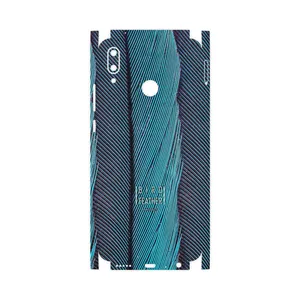 MAHOOT Turquoise feathers-FullSkin Cover Sticker for Huawei Y9 2019