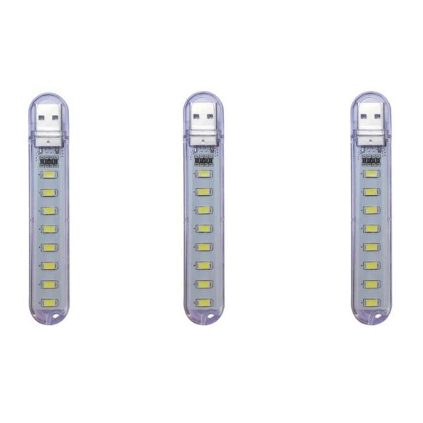 چراغ اضطراری اچ تی ام مدل 16led بسته 3 عددی