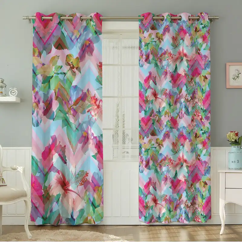 پرده نیروانا طرح مدرن مدل مخمل کد 4872 سایز 140×280 سانتی متر