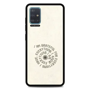 AKAM AMC-WSGA51-QOUTES16 Cover For Samsung Galaxy A51