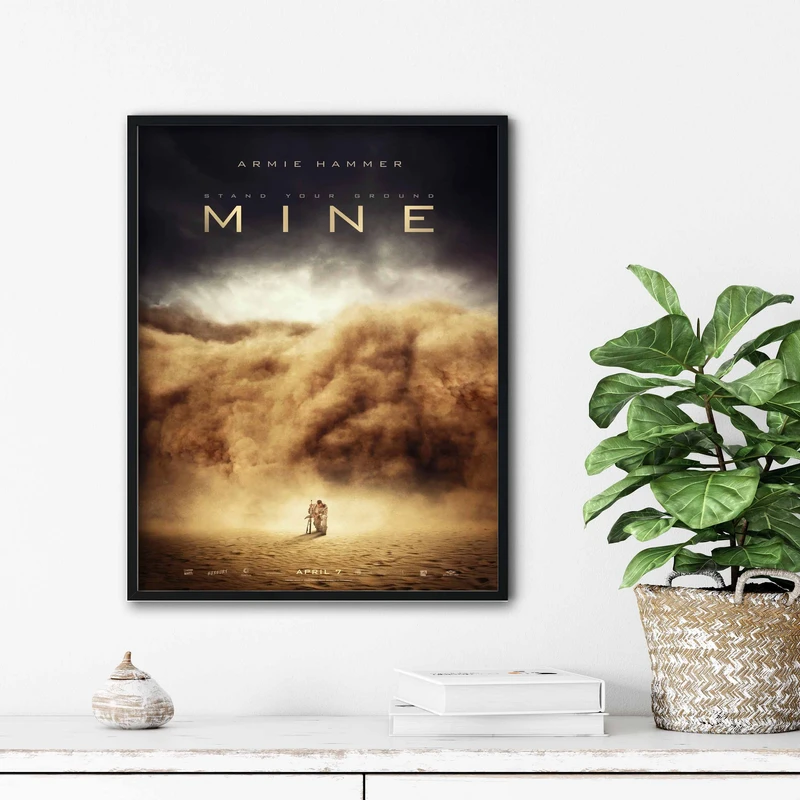 تابلو آتریسا طرح پوستر فیلم mine مدل ATm516