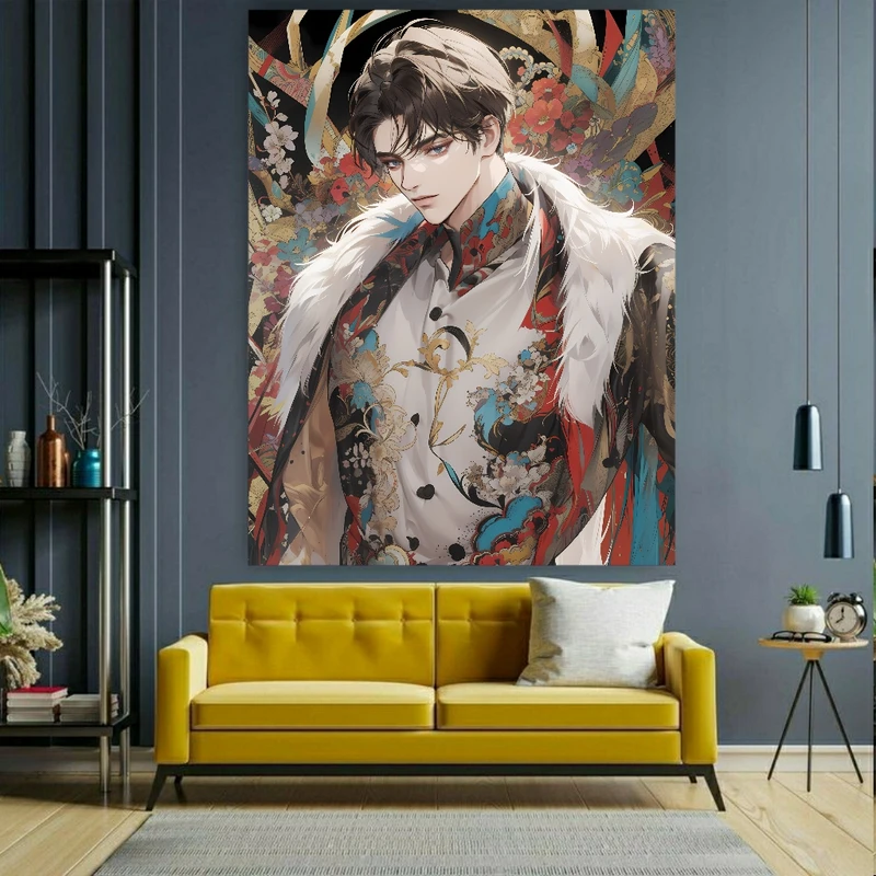  پوستر طرح انیمه مدل پسر زیبا کد FP104463