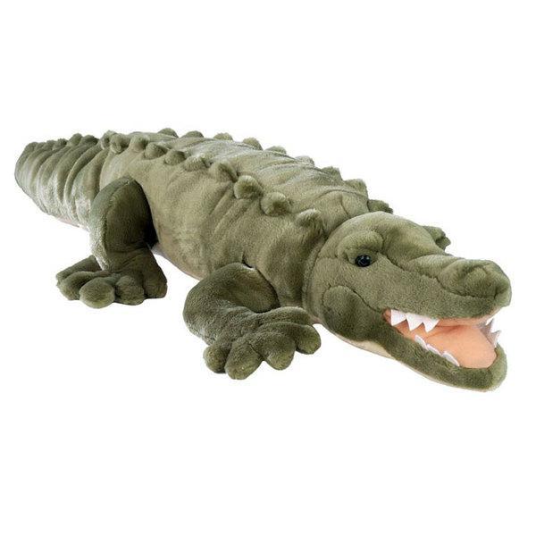 عروسک طرح تمساح کروکودیل مدل River Crocodile کد SZ11/792 طول 90 سانتی متر