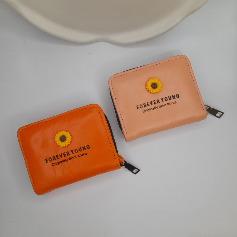 کیف پول زنانه مدل آفتابگردون کد 505