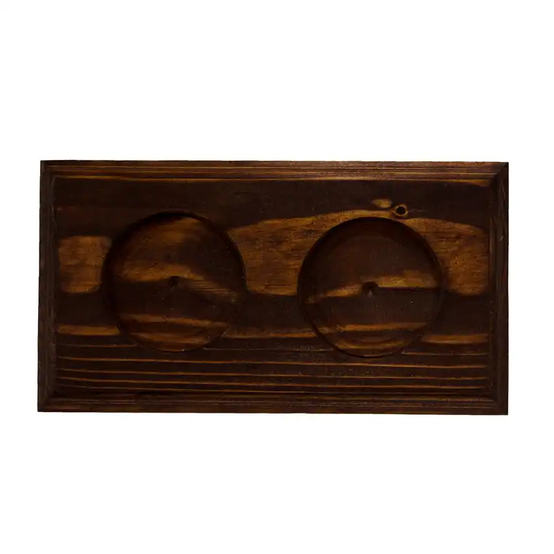 زیر لیوانی مدل چوبی طرح اسپرسو