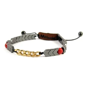 Mancho bfg131 Gold Bracelet For Men