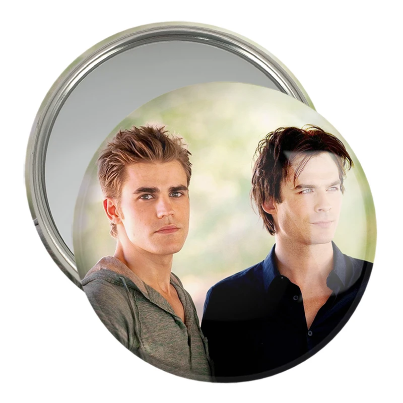 آینه جیبی خندالو مدل خاطرات یک خون آشام The Vampire Diaries  کد 20242