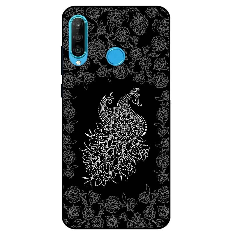 کاور مگافون طرح ققنوس مدل 7425 مناسب برای  گوشی موبایل هوآوی P30 Lite / Nova 4E