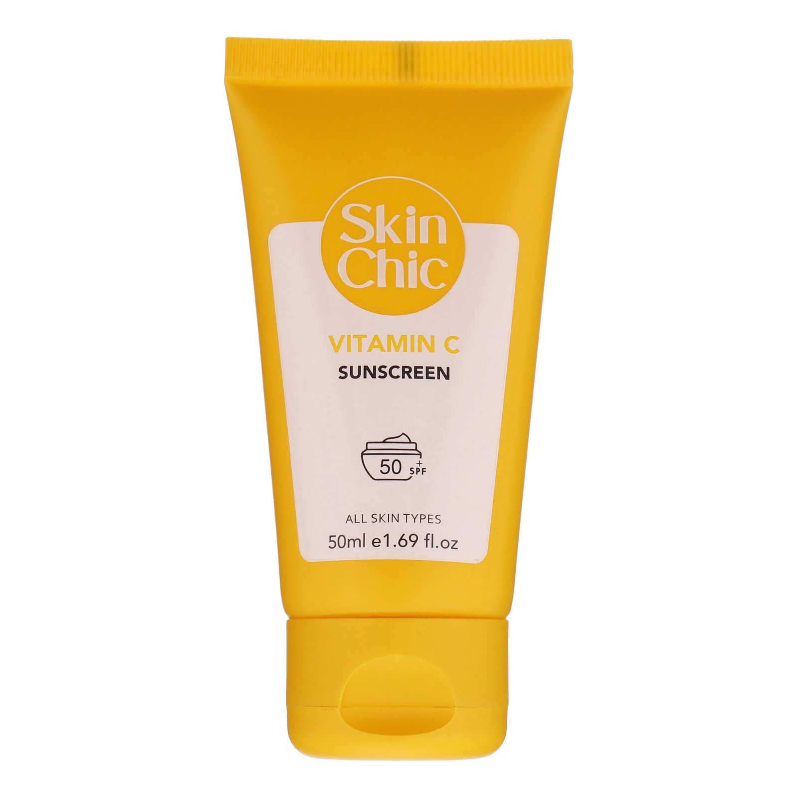 کرم ضد آفتاب بدون رنگ اسکین شیک SPF 50 مدل Aloe Vera  ‌مناسب انواع پوست حجم 50 میلی‌لیتر -  - 1