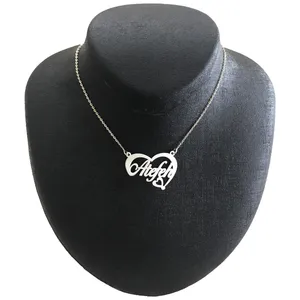 گردنبند نقره زنانه مدل عاطفه در قلب کد G-185