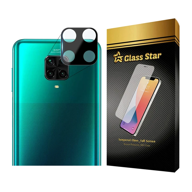  محافظ لنز دوربین گلس استار مدل LENSFS مناسب برای گوشی موبایل شیائومی Redmi note 9S / Redmi Note 9 Pro / Redmi Note 9 Pro Max 