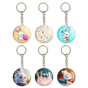 جاکلیدی خندالو مدل خرگوش Rabbit کد 1685A مجموعه 6 عددی