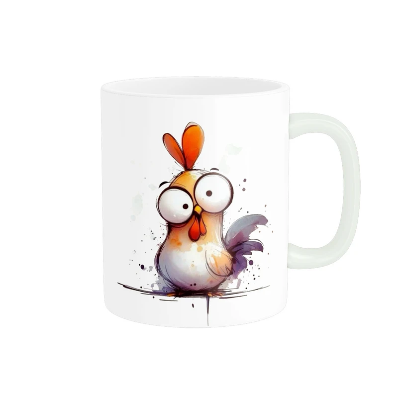 ماگ پاد آفرین مدل پرنده خروس کیوت فانتزی کارتونی بامزه کد 800