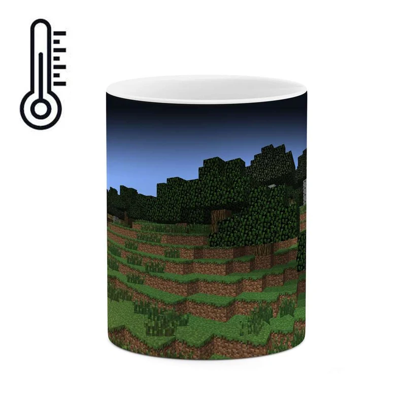 ماگ حرارتی کاکتی مدل ماینکرافت کد mgh13023