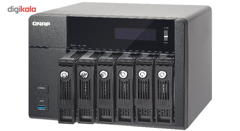 ذخیره ساز تحت شبکه کیونپ مدل TVS-671-i3-4G بدون دیسک