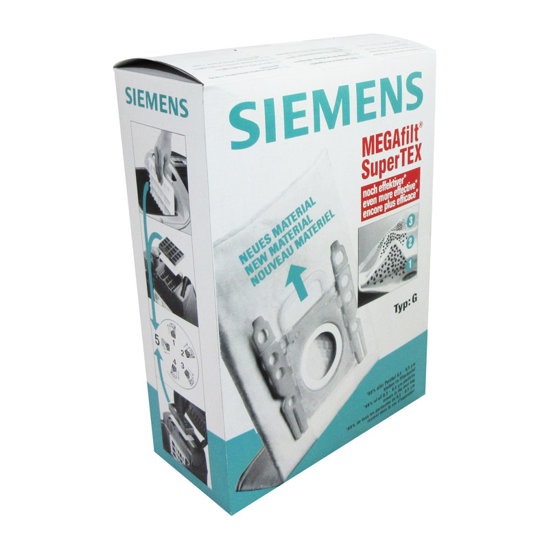 کیسه جارو برقی کد01 بسته 5 عددی مناسب برای جاروبرقی زیمنس