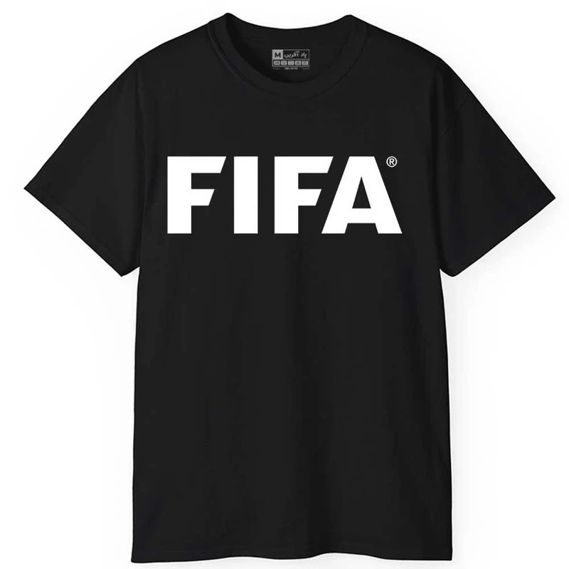 تی‌شرت آستین کوتاه مردانه پاد آفرین مدل فیفا کد 1926