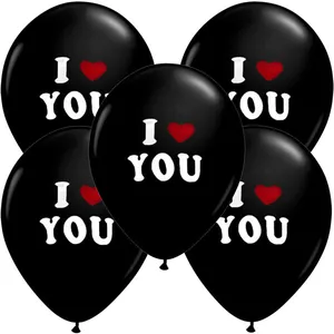 بادکنک مدل ILoveU بسته 5 عددی