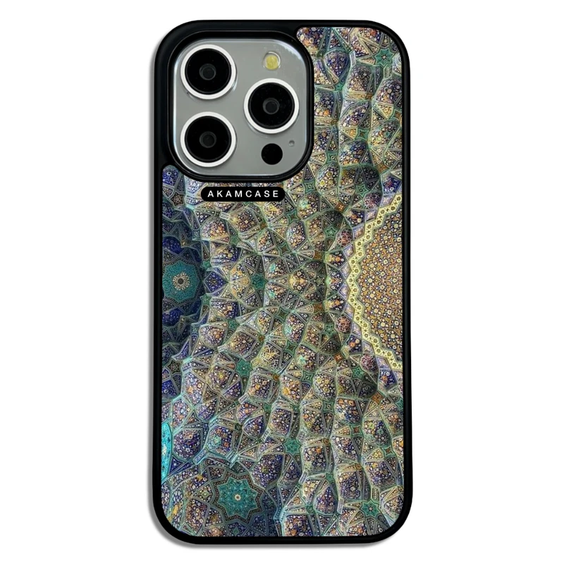 کاور آکام مدل AMC-WA15PRO-MOSAIC-5 مناسب برای گوشی موبایل اپل iPhone 15 Pro