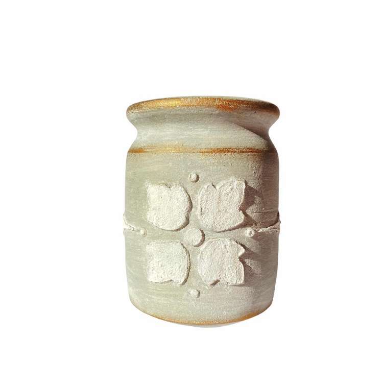 گلدان سفالی طرح انتیک کد 012