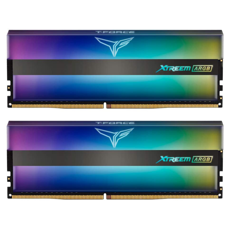   رم دسکتاپ DDR4 دو کاناله 3200 مگاهرتز CL16 تیم گروپ مدل XTREEM ARGB ظرفیت 16 گیگابایت