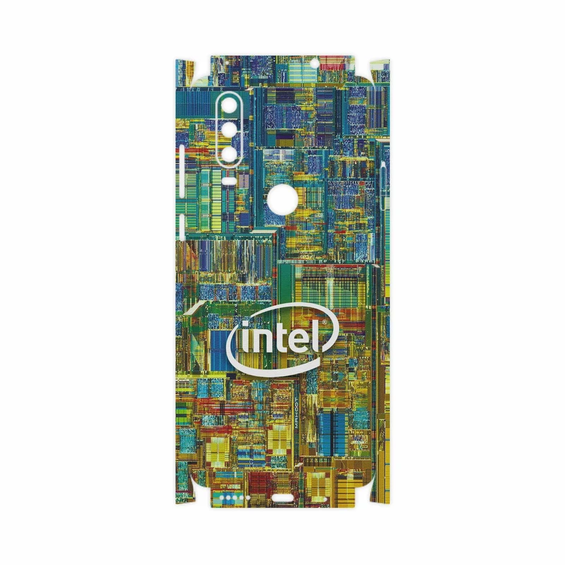 برچسب پوششی ماهوت مدل Intel Brand-FullSkin مناسب برای گوشی موبایل موتورولا One Action