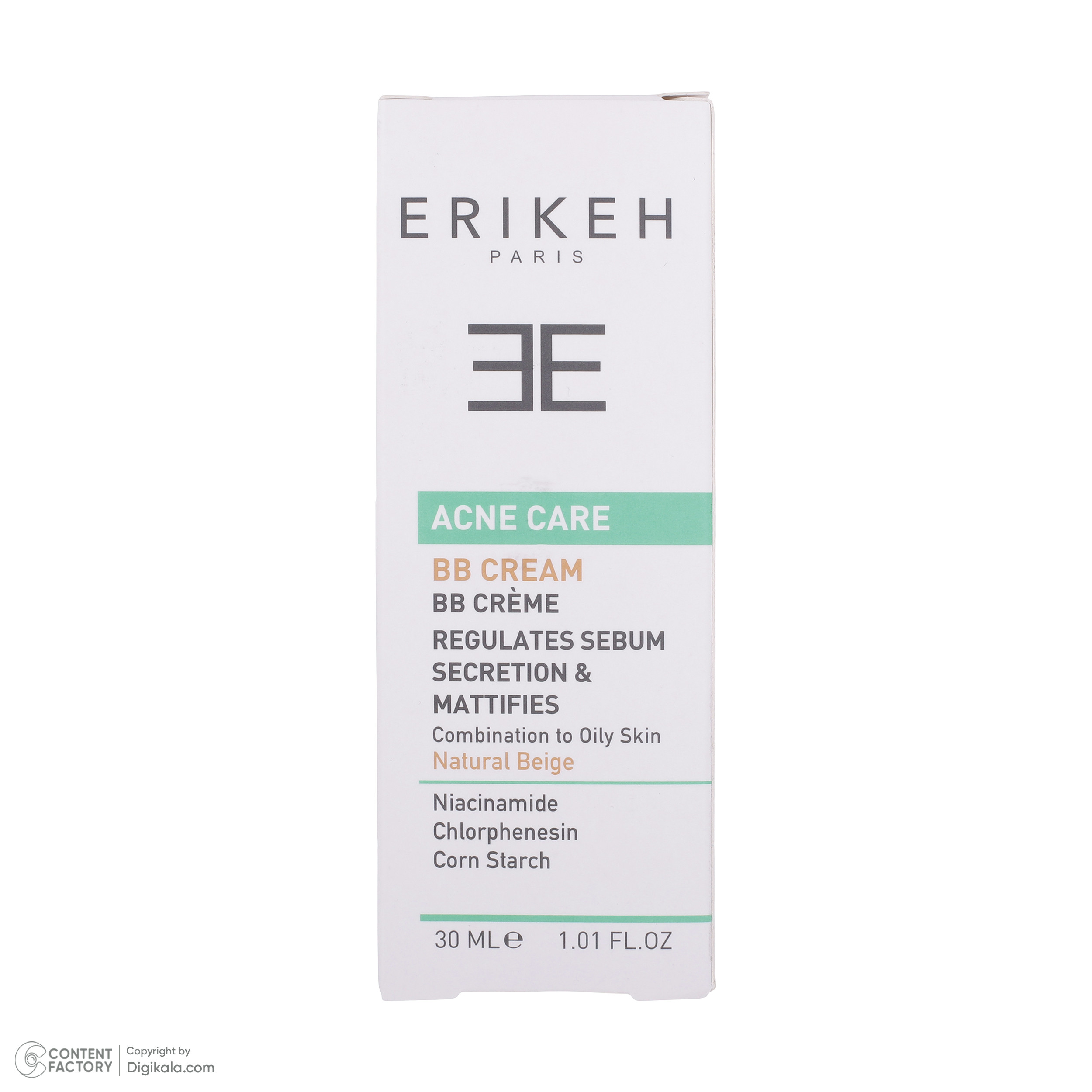 کرم پودر BB اریکه مدل ACNE CARE مناسب پوست های چرب و مختلط حجم 30 میلی لیتر کرم پودر BB اریکه مدل ACNE CARE مناسب پوست های چرب و مختلط حجم 30 میلی لیتر