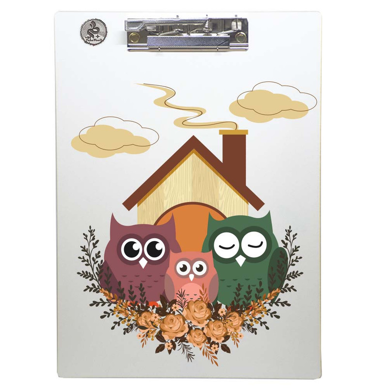 تخته شاسی طه چوب  مدل Owl01 سایز A4