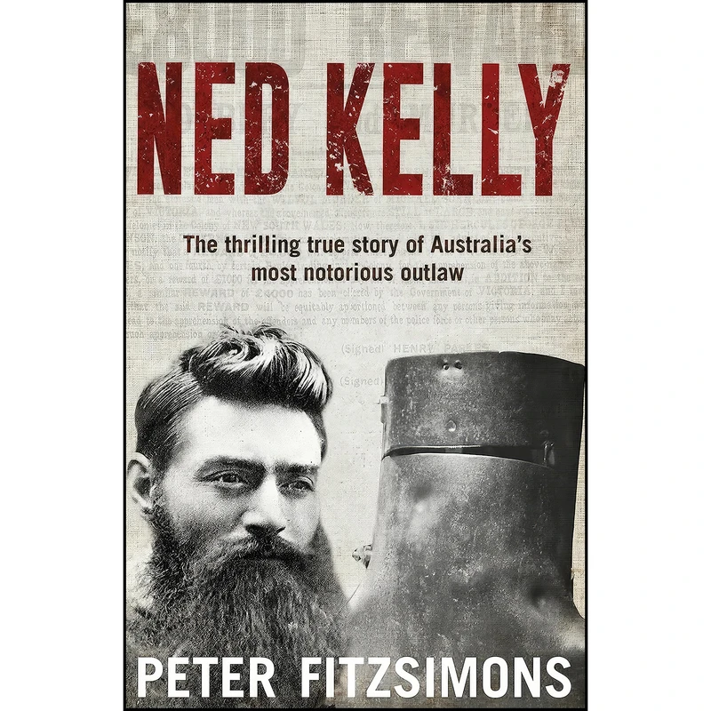 کتاب Ned Kelly اثر Peter FitzSimons انتشارات Bantam Press