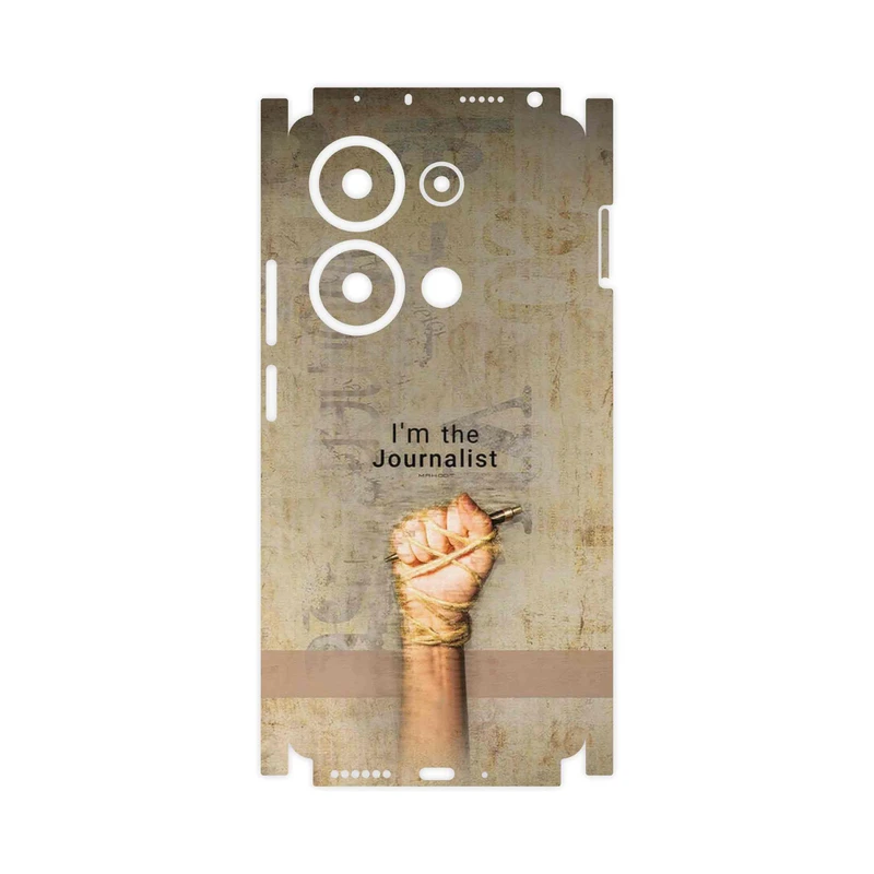 برچسب پوششی ماهوت مدل Journalist-FullSkin مناسب برای گوشی موبایل شیائومی Redmi Note 13 Pro 4G