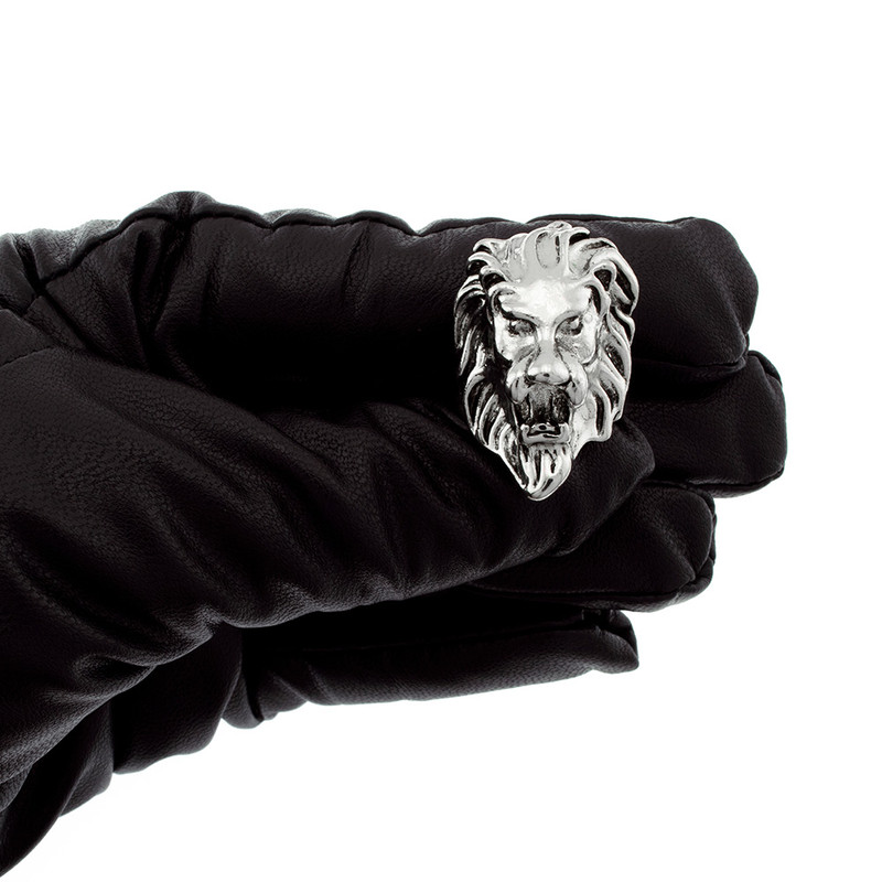 انگشتر مردانه برانت طرح شیر خشمگین انگشتر مردانه برانت طرح شیر خشمگین