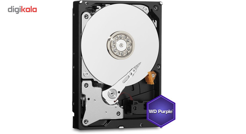 هارددیسک اینترنال وسترن دیجیتال مدل Purple WD81PURZ ظرفیت 8 ترابایت