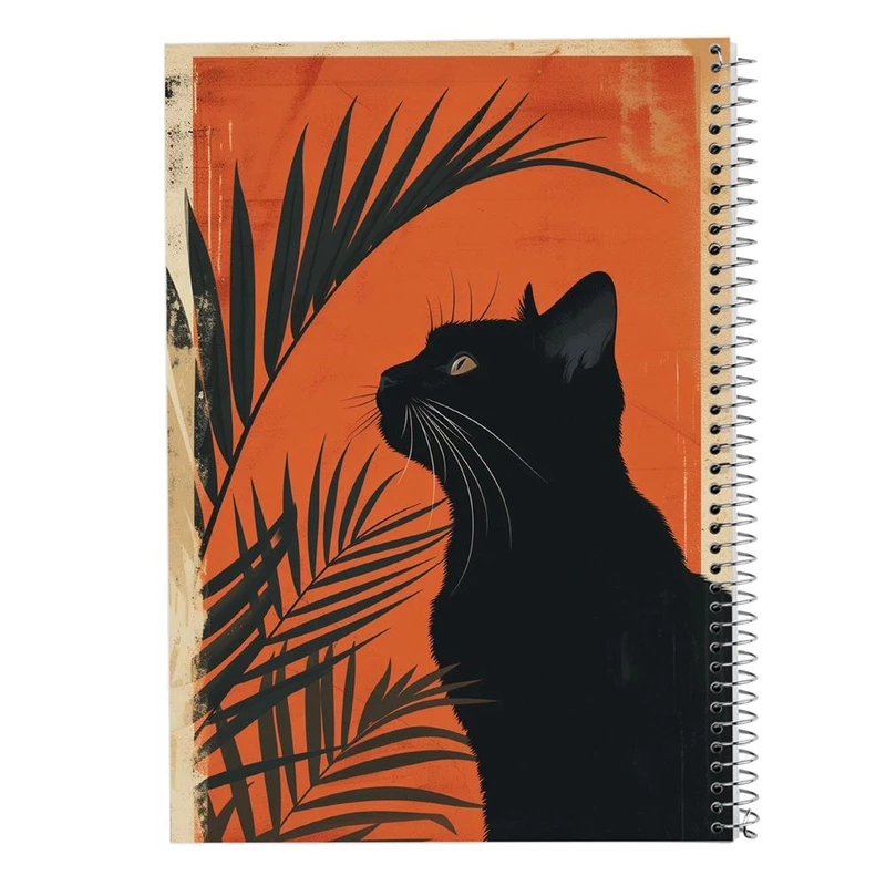 دفتر ژورنال نویسی 50 برگ مدوپد مدل نقطه ای طرح موجودات فانتزی کد DF17005