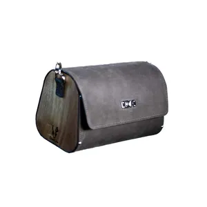 کیف رودوشی چرمی چرم و چوب مدل الیا