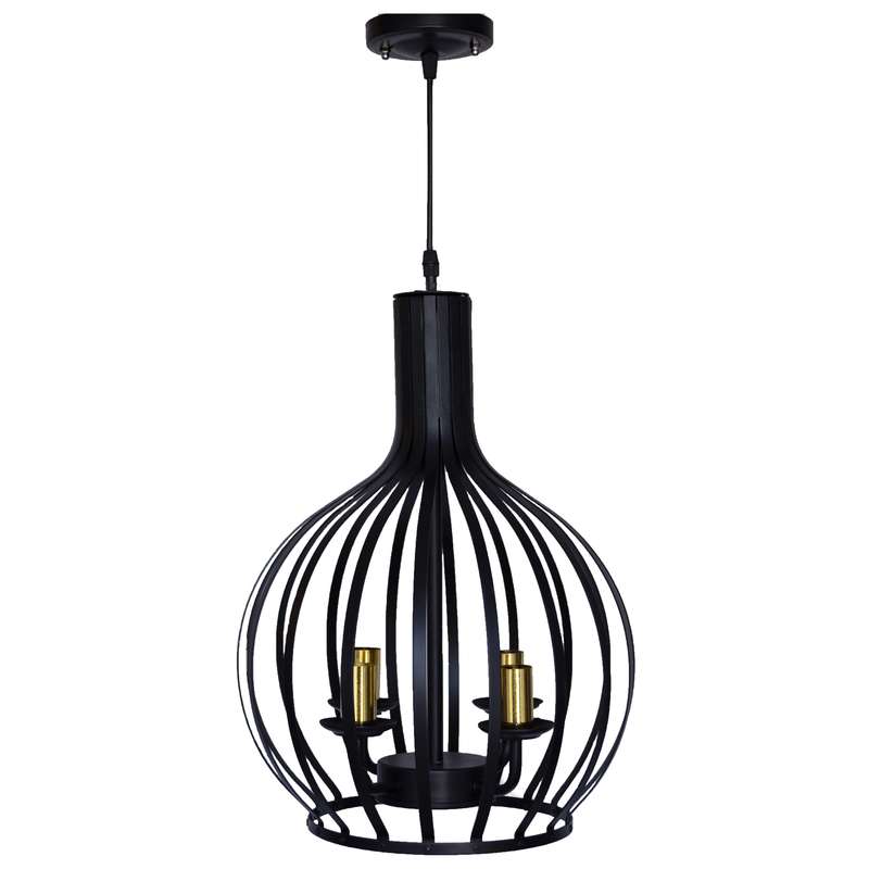 لوستر 4 شعله طرح درنا مدل M120