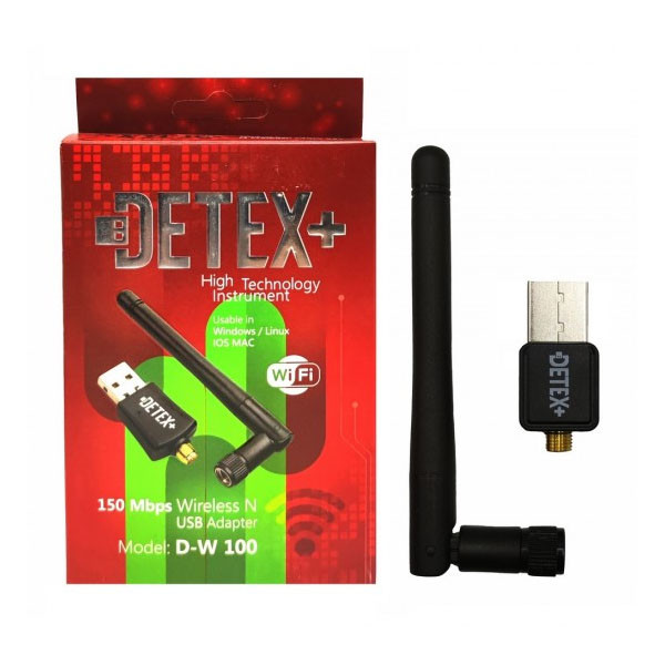 بی سیم USB  کارت شبکه دیتکس  مدل D-W100