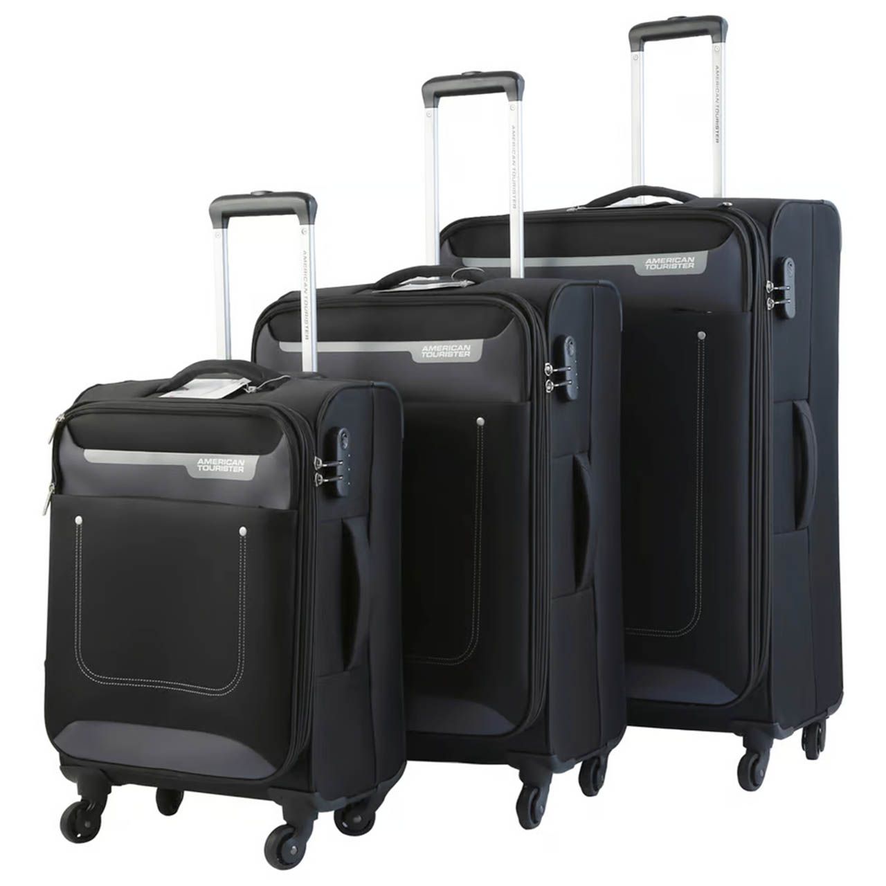 مجموعه سه عددی چمدان امریکن توریستر مدل JACKSON FP6 -  - 2