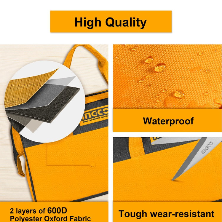 کیف ابزار اینکو مدل HTBG28161 سایز 16 اینچ کیف ابزار اینکو مدل HTBG28161 سایز 16 اینچ