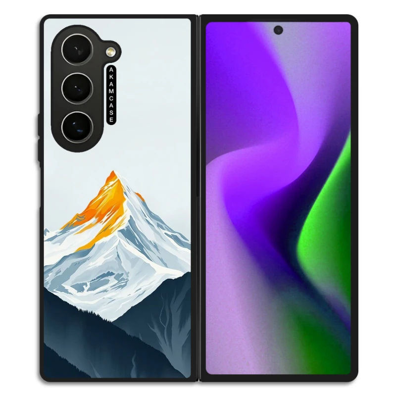 کاور آکام مدل AMC-WSGZFOLD6-MOUNTAINS-4 مناسب برای گوشی موبایل سامسونگ Galaxy Z Fold 6