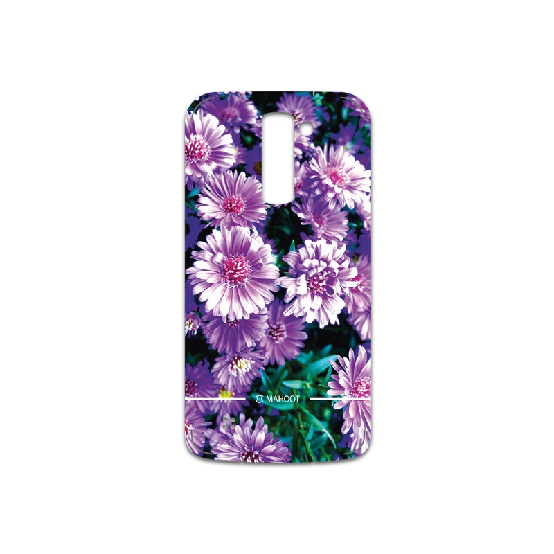 برچسب پوششی ماهوت مدل Purple-Flower مناسب برای گوشی موبایل ال جی K10
