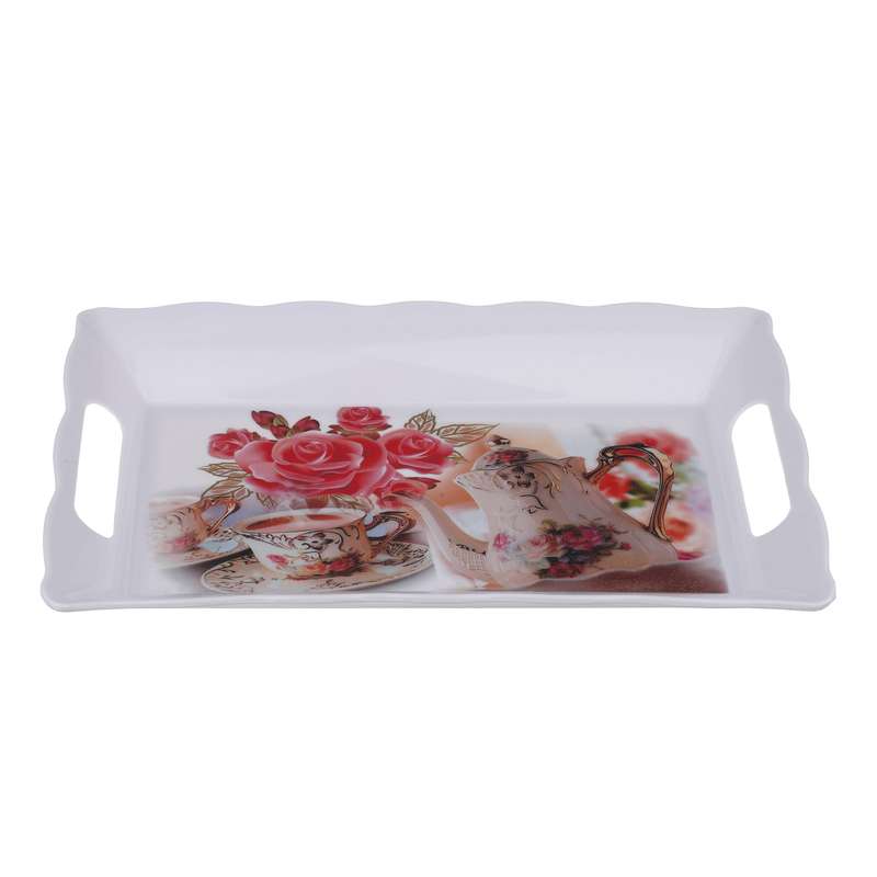 سینی طرح چای و گل سینی طرح چای و گل