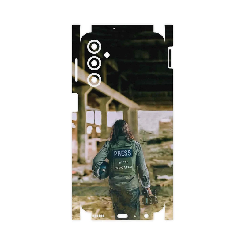 برچسب پوششی ماهوت مدل Reporter-FullSkin مناسب برای گوشی موبایل سامسونگ Galaxy M34 5G