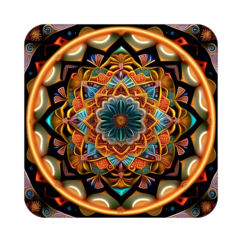 زیر لیوانی کاکتی طرح گل مدل mp16940