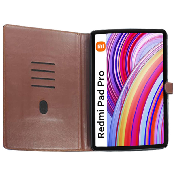 کیف کلاسوری اپیکوی مدل Leather Tab Wallet مناسب برای تبلت شیائومی Redmi Pad Pro 12.1 / Poco Pad 12.1
